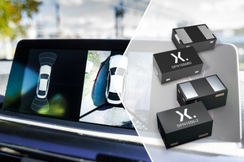 ULTRA-LOW CAPACITANCE ESD PROTECTION DIODES FROM NEXPERIA PROTECT AUTOMOTIVE DATA INTERFACES